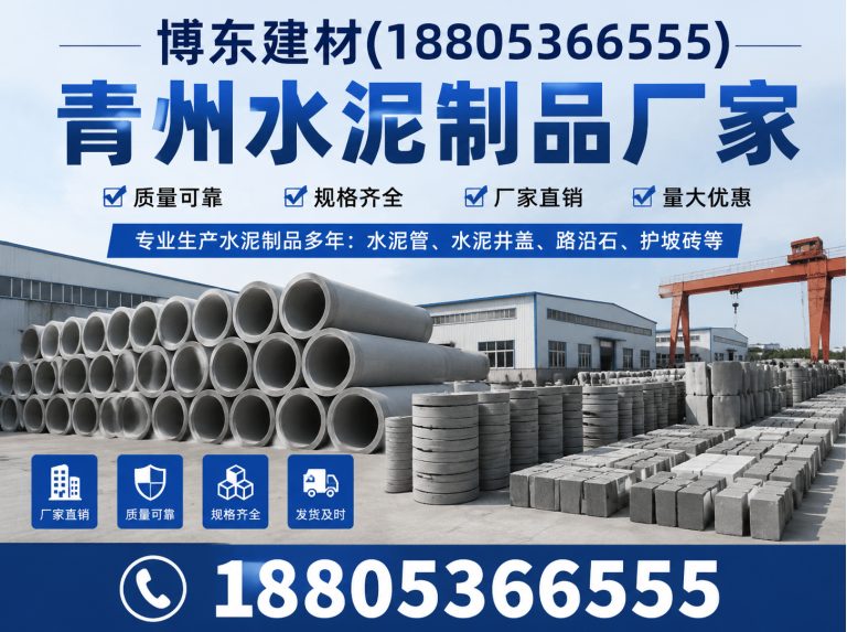 青州市水泥制品展示图